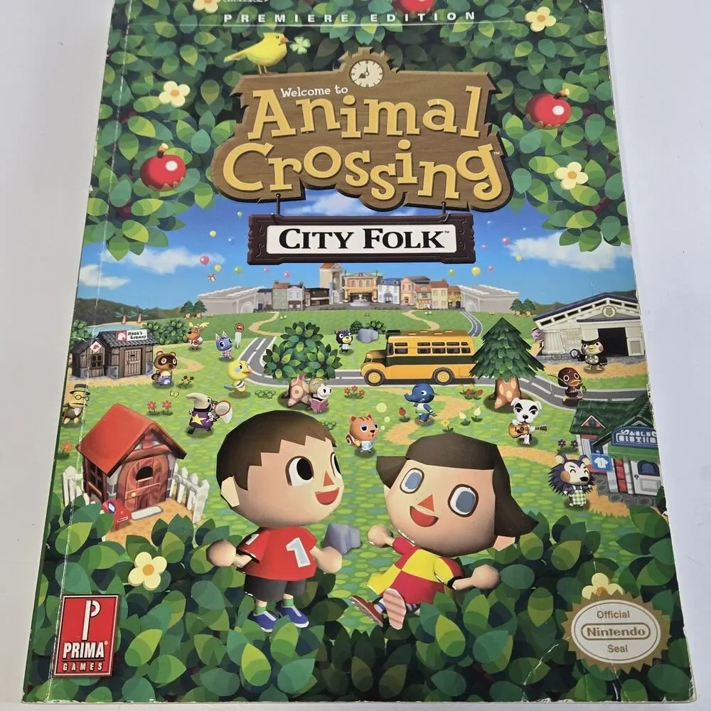 Animal Crossing City Folk Premiere Edition Strategy Guide Prima Games Nintendo